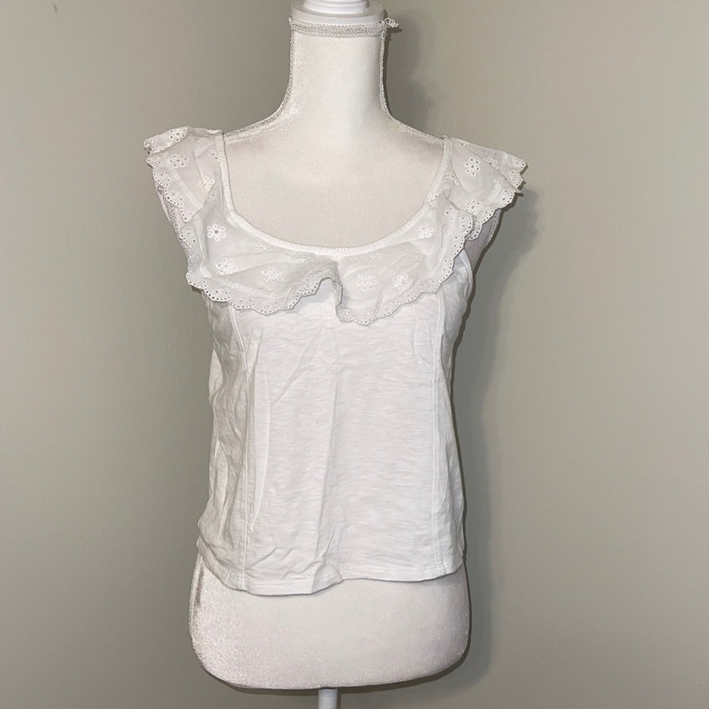 White tank top